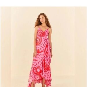 NWT! FARM RIO Octocool Faux Wrap Dress - Size XL
